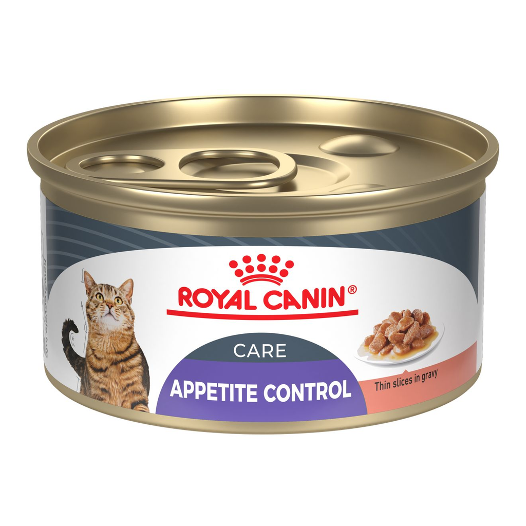 Royal Canin Feline Care Nutrition Appetite Control Care Thin Slices in Gravy wet cat food 85g can