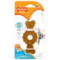 Nylabone puppy teething ring bone chicken flavour petite X-Small size