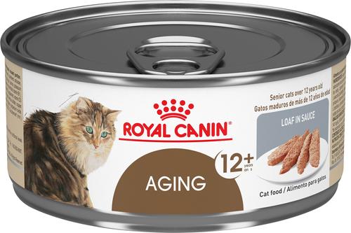 Royal Canin Feline Health Nutrition Aging 12+ Loaf in Sauce wet cat food 145g can discontinued