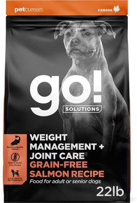GO! Weight Management Joint Care Grain-Free Salmon dry dog food 3.5 lb bag