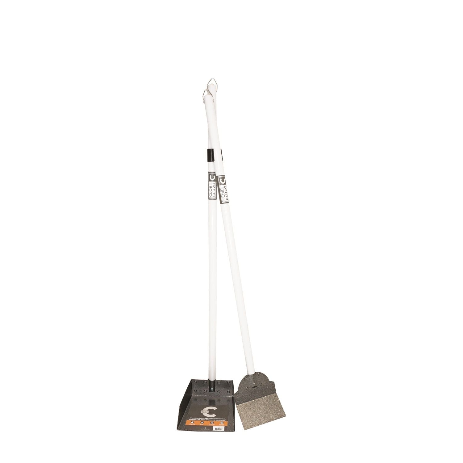 CloeCluzo waste removal spade and scoop combo set 28 inches