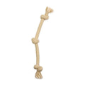 Mammoth Flossy Chews Extra Peanut Butter 3 Knot Tug rope toy large 25 inch
