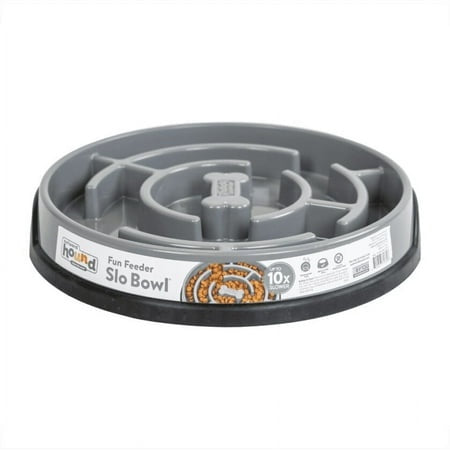 Outward Hound Fun Feeder Slo-Bowl slow feeder dog bowl with maze ridges