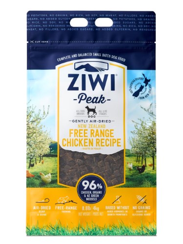 ZIWI Peak Air-Dried Chicken Dog Food 8.8 lb bag
