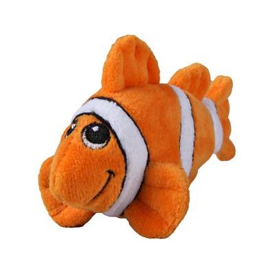 Smart Pet Love Tender Tuff Orange Clownfish plush squeaker dog toy