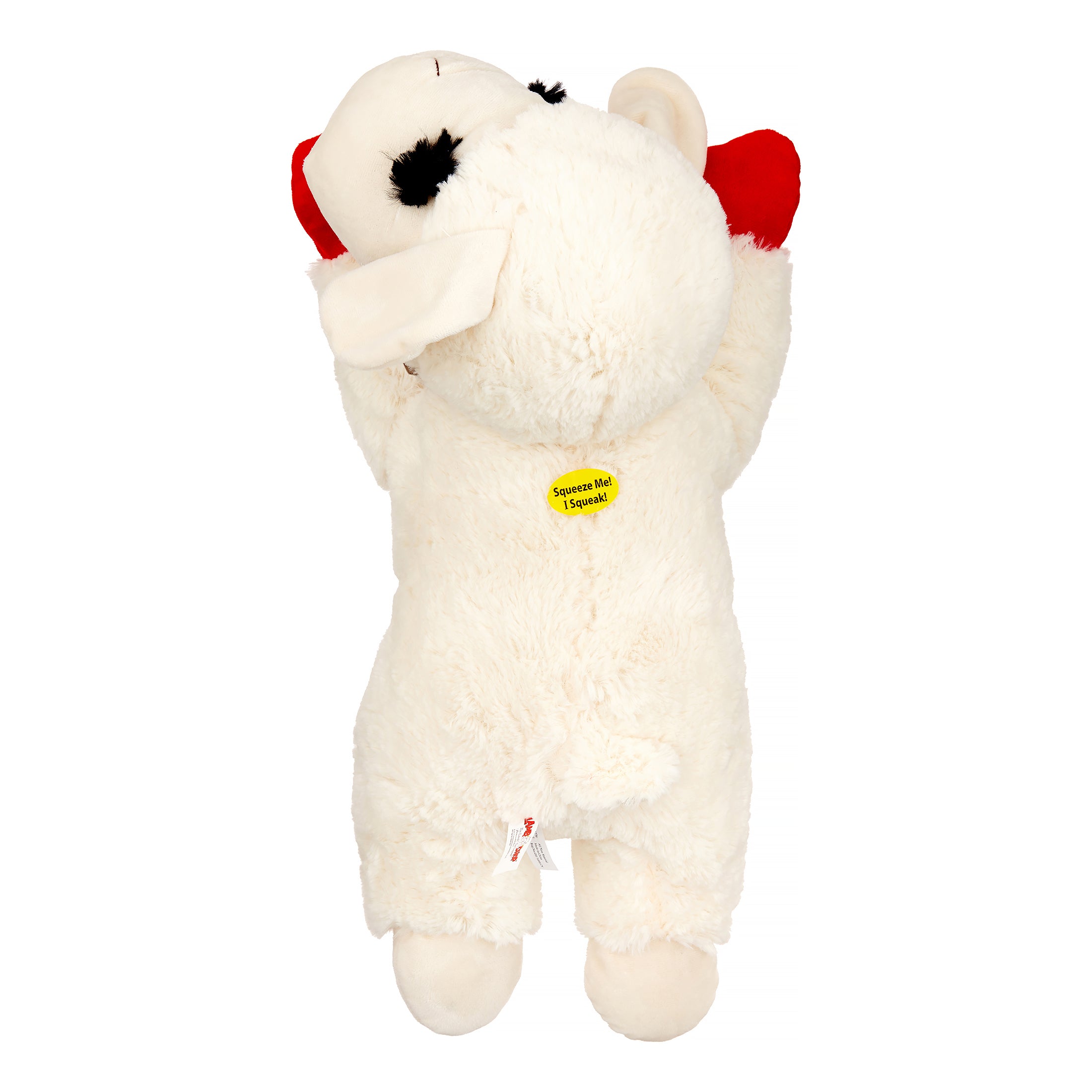 Multipet Lamb Chop plush squeaker dog toy jumbo 24 inch