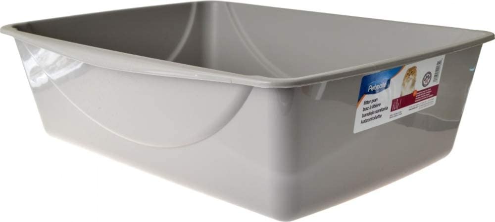 Petmate Jumbo Basic cat litter pan in assorted colours
