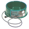 Farm Innovators Heated Pet Bowl 60-watt 1.5 gallon green