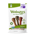Whimzees Brushzees daily natural dental chews x-small 28-pack