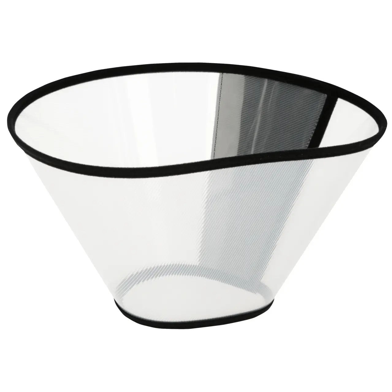 Kerbl dog e-collar 12.5 cm cone height fits 25–32 cm neck semitransparent