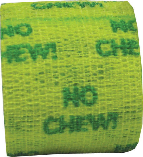Andover Healthcare PetFlex No Chew cohesive bandage yellow 2 inch roll