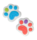 Bosco and Roxy's decorated paw dog cookies medium 18 per box