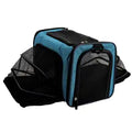 Dogit Explorer Expandable Soft Pet Carrier Green Blue