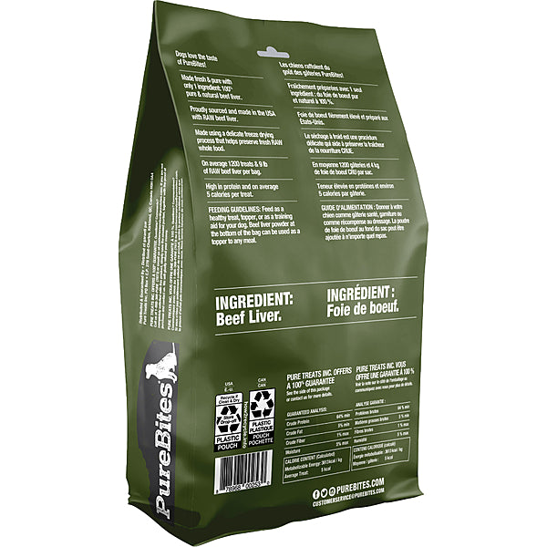 PureBites Freeze-Dried Beef Liver Dog Treats 1248g