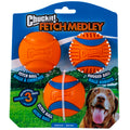 Chuckit! Fetch Medley 3-pack assorted dog fetch balls