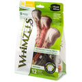 Whimzees Brushzees natural dental chews medium 12-pack