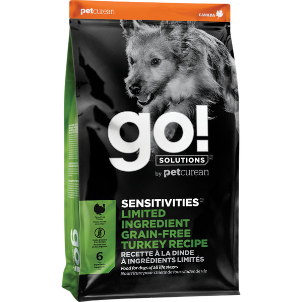 GO! Sensitivities Limited Ingredient Grain-Free Turkey – 3.5 lb (Case of 6)