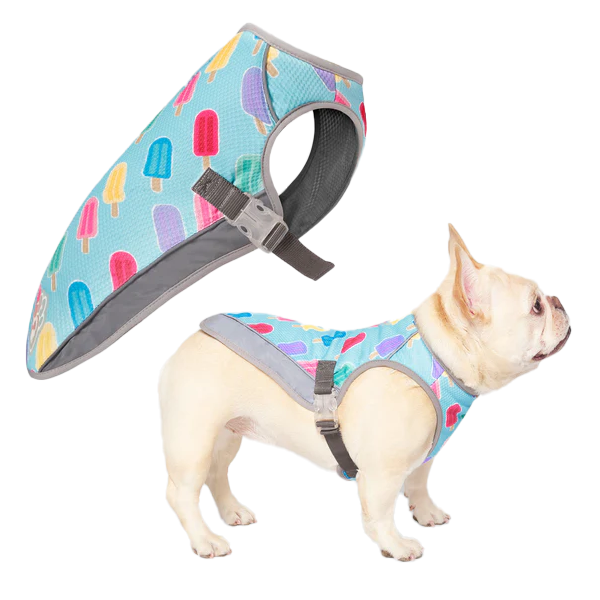 Canada Pooch Chill Seeker Cooling Vest – Popsicles, Size 28