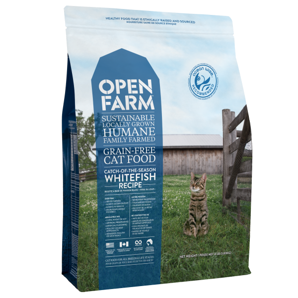 Open Farm - Cat Catch Of Season Whitefish 8 lb