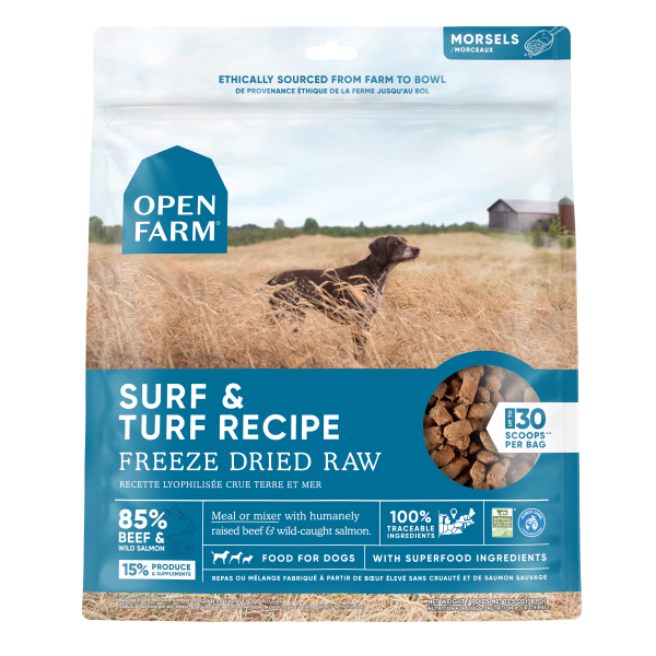 Open Farm - Dog Freeze Dried Raw Surf & Turf Mrsls 13.5 oz