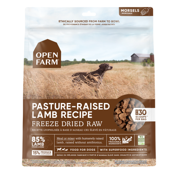 Open Farm - Dog Freeze Dried Raw PstrRaised Lamb Mrsls 13.5oz