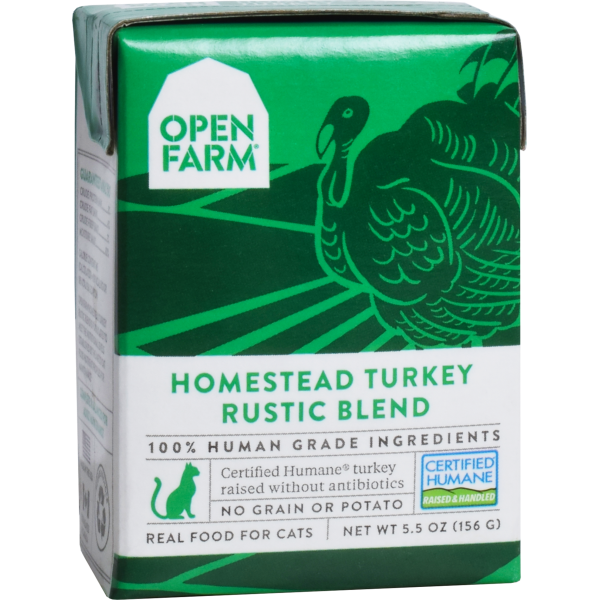 Open Farm - Cat Rustic Blend Turkey 12/5.5 oz