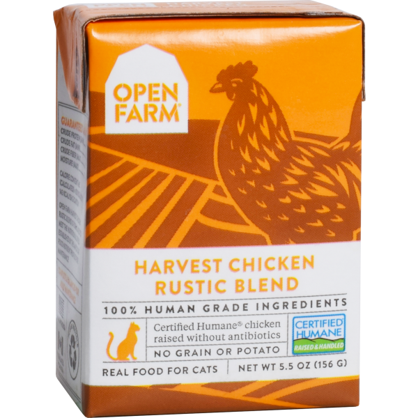 Open Farm - Cat Rustic Blend Chicken 12/5.5 oz