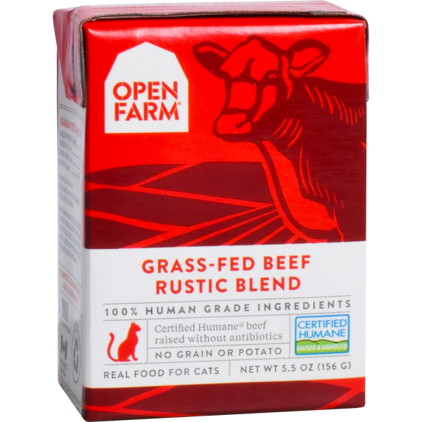Open Farm - Cat Rustic Blend Beef 12/5.5 oz
