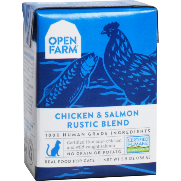 Open Farm - Cat Rustic Blend Chicken & Salmon 12/5.5 oz