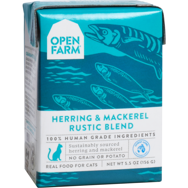 Open Farm - Cat Rustic Blend Herring & Mackerel 12/5.5 oz