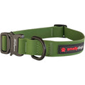 Smellydogz - Adjustable Comfort Collar Olive Green 0.75in 12-16in