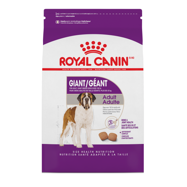 Royal Canin Size Health Nutrition Giant Adult Dry Dog Food 30 lb