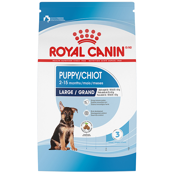 Royal Canin Size Health Nutrition Large Breed Dry Puppy Food 40 lb