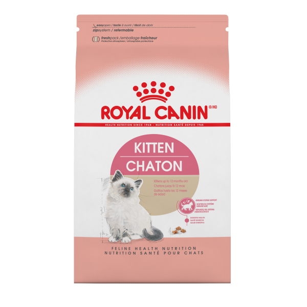 Royal Canin Feline Health Nutrition Kitten Dry Cat Food 3 lb