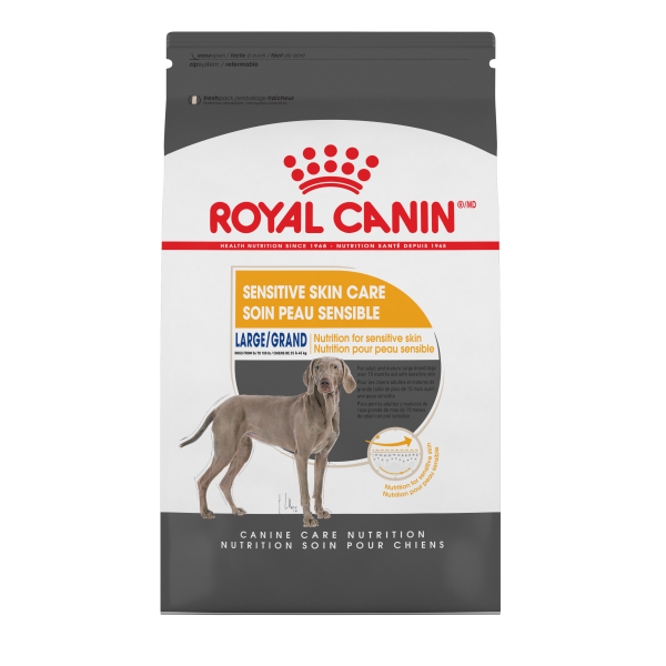 Royal Canin Size Health Nutrition Large Sensitive Skin Care Adult Dry Dog Food 30 lb