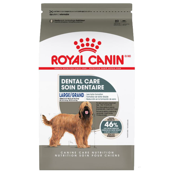 Royal Canin Canine Care Nutrition Large Dental Care Dry Dog Food 30 lb