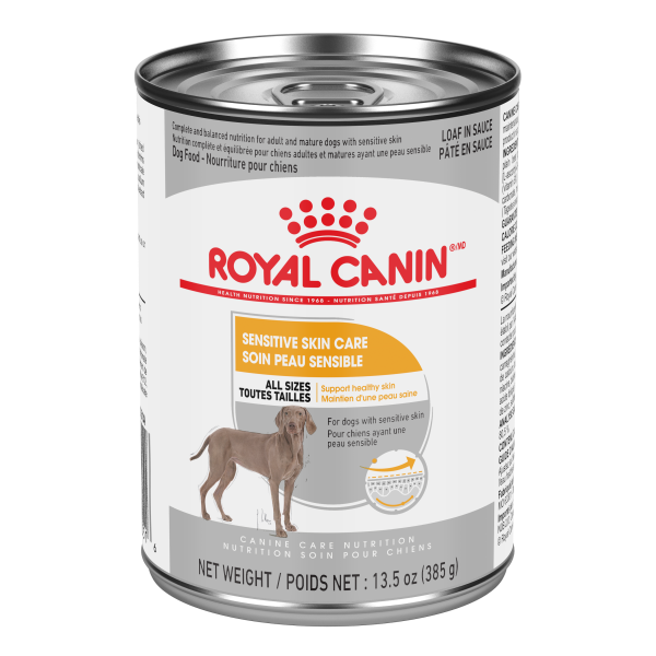 Royal Canin Canine Care Nutrition Sensitive Skin Care Loaf Wet Dog Food 385 g (Case of 12)