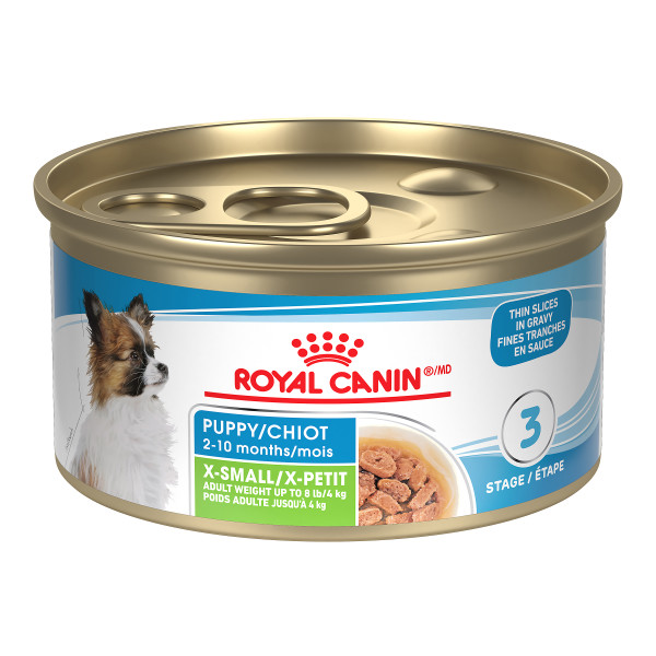 Royal Canin Puppy X-Small Thin Slices in Gravy 24/3 oz