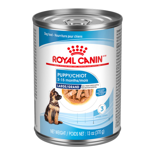 Royal Canin Large Puppy Slices in Gravy Wet Dog Food (12 x 13 oz)