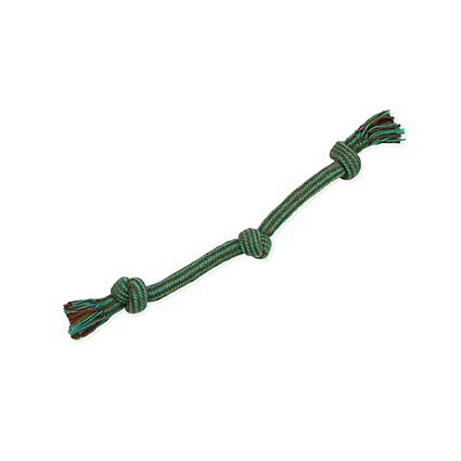 Mammoth Flossy Chews Braidys 3 Knot Tug - Small 15"