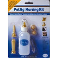 PetAg animal nursing kit with 2 oz bottle nipples and cleaning brush