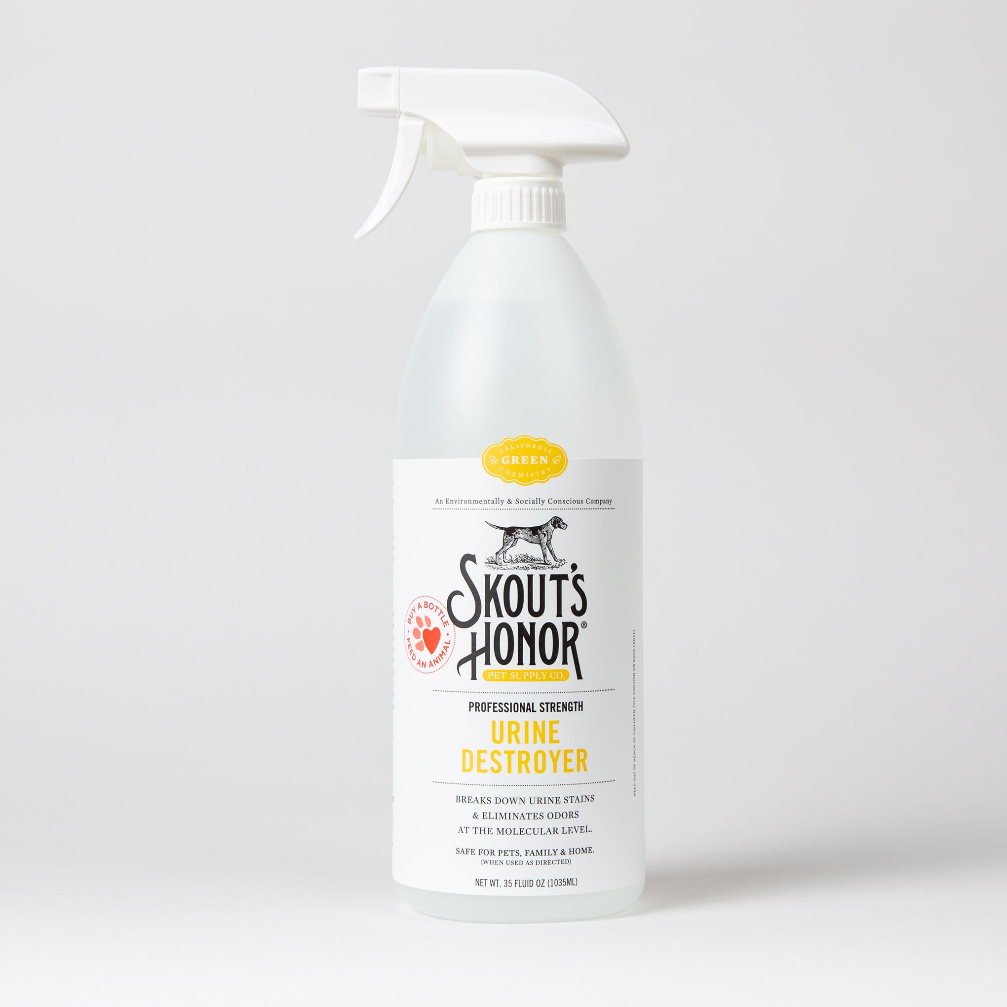 Skout's Honor Beyond Urine Destroyer plant-powered spray 35 oz bottle