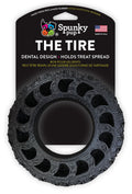Spunky Pup Tire reclaimed rubber chew toy small