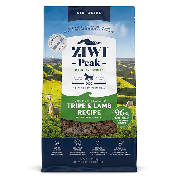 ZIWI Peak - Dog Air-Dried Tripe & Lamb 5.5 lb
