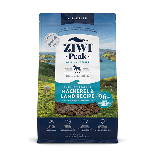 ZIWI Peak - Dog Air-Dried Mackerel & Lamb 8.8 lb
