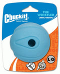Chuckit! Fetch Whistler Ball blue large 3-inch rubber dog fetch ball