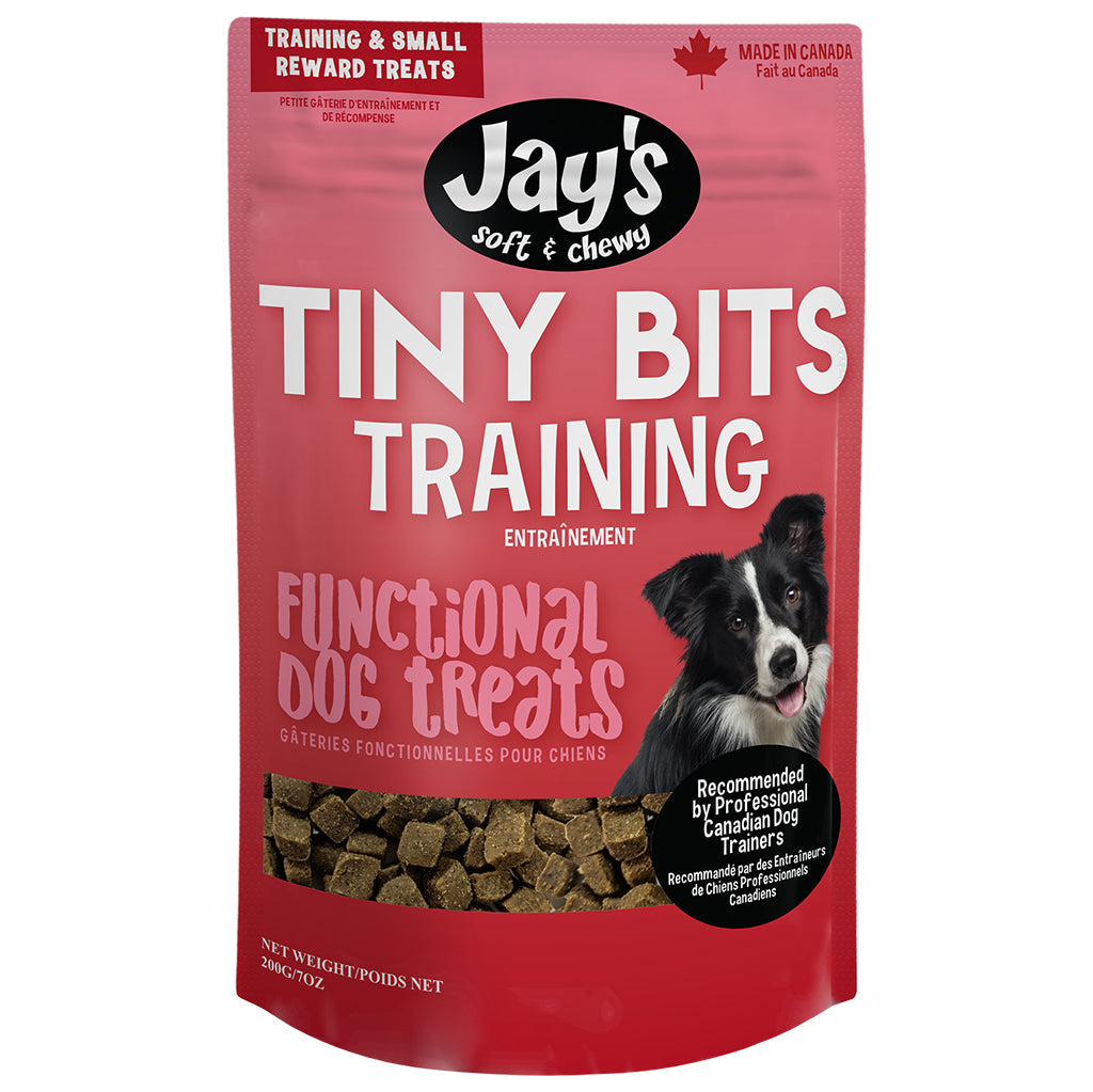 Jay's Tiny Bits Training Treats soft chewy liver dog treats 200 g bag