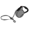 KONG - Retractable Leash Terrain Large 16ft Grey (max 110lb)