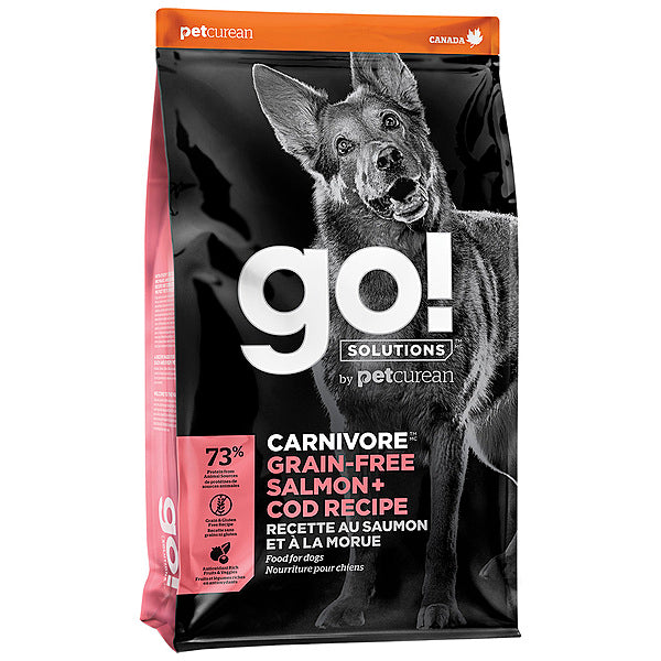 GO! Carnivore Grain-Free Salmon & Cod Dry Dog Food 3.5 lb