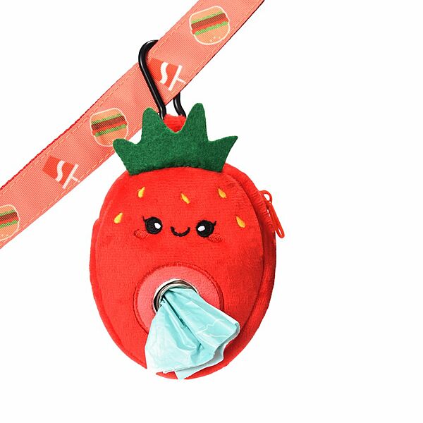 HugSmart Pooch Pouch Poop Bag Holder – Strawberry